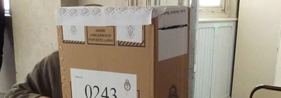 Balotaje :  mismas autoridades de mesa que en las elecciones de octubre